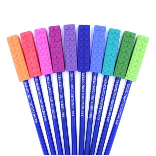 Pieštuko antgalis-kramtukas kaladėlė BRICK STICK