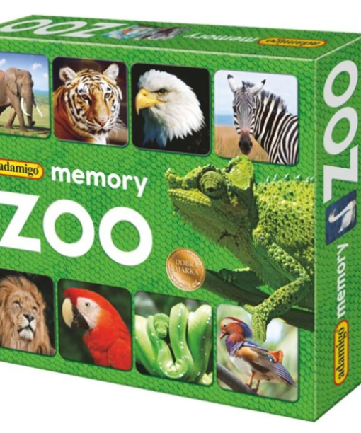 Atminties žaidimas „Zoologijos sodo gyvūnai“