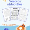 Vasaros užduotėlės 5–6 metų vaikams
